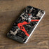 DC Comics Harley Quinn Vintage Action pose pattern iPhone 8 Plus Skin